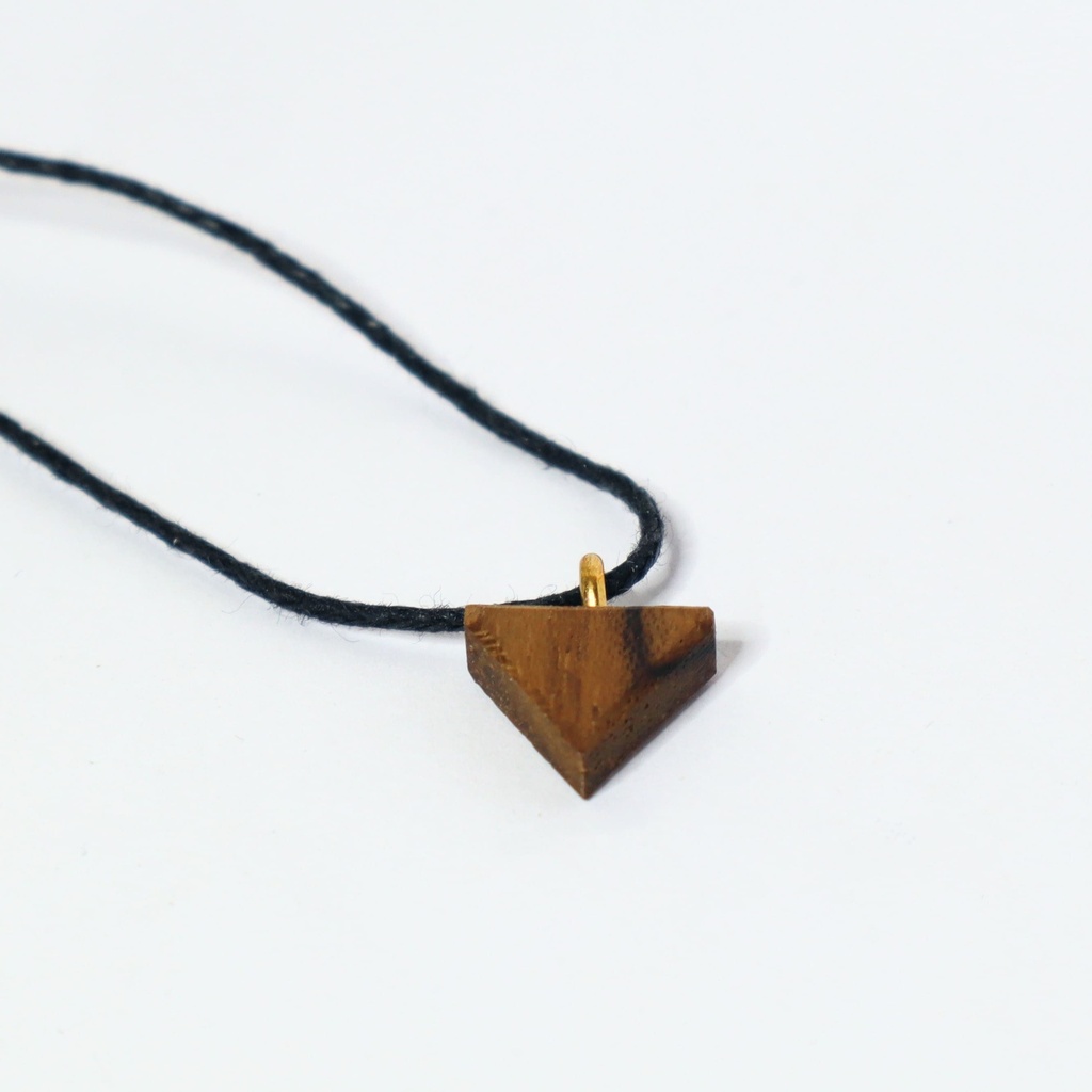 pendentif - Petit triangle en ovangkol