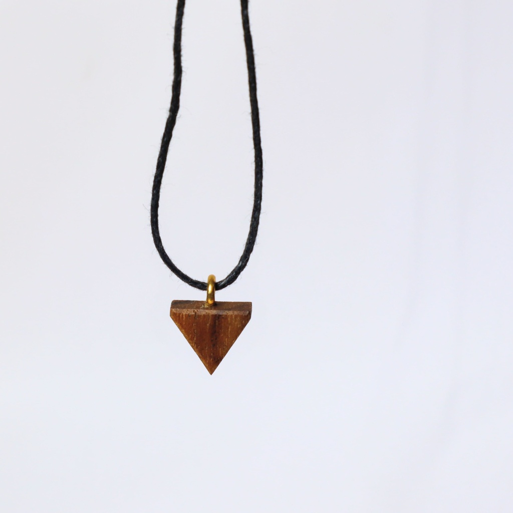 pendentif - Petit triangle en ovangkol