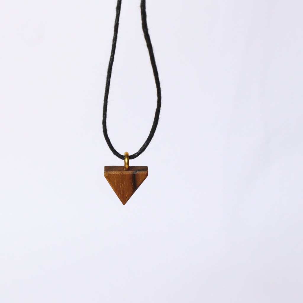 pendentif - Petit triangle en ovangkol