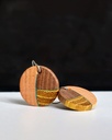 Boucles d'oreilles - Aurore boréale