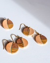 Boucles d'oreilles - Aurore boréale
