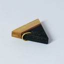 Pendantif triangle tricolore