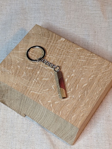 keychain - Tricolor cylindre